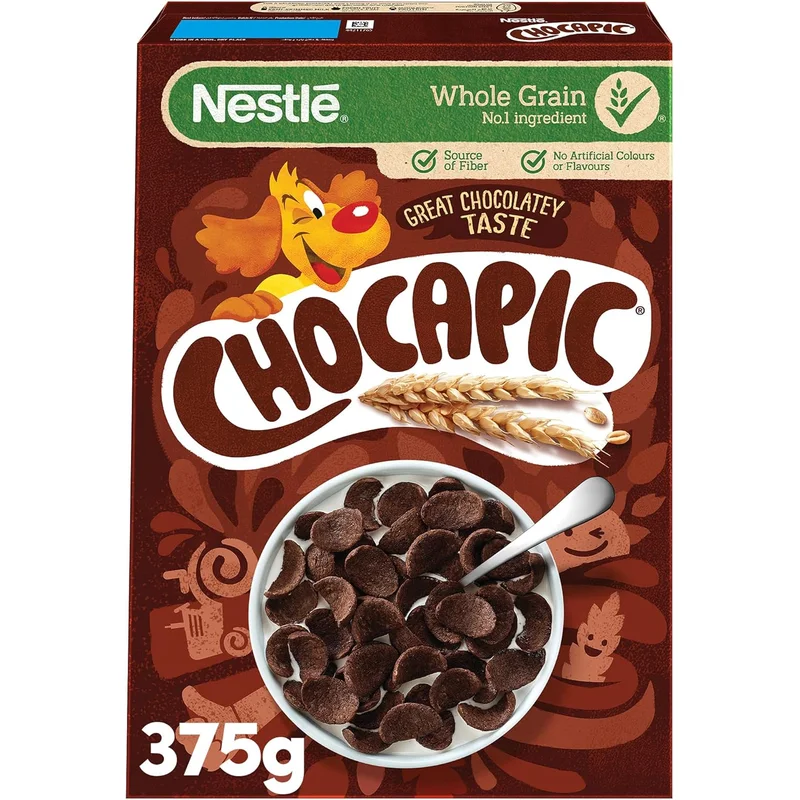 حبوب قمح شوكولاتة لذيذة من Nestle للإفطار