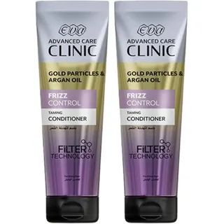 بلسم Eva Hair Clinic بزيت الأرجان والذهب - 230 مل (عبوة 2)