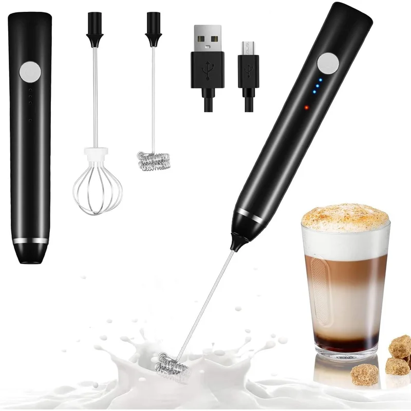 أداة خفق لبن كهربائية محمولة من دالفول بمنفذ USB