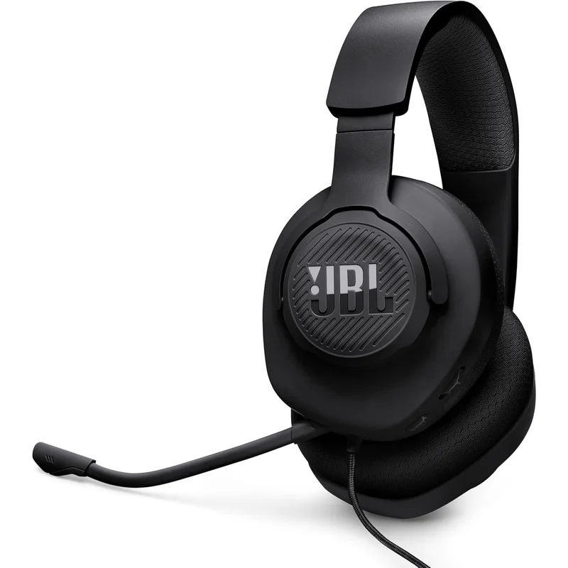 سماعة رأس للألعاب من JBL موديل Quantum 100M2 سلك 3.5 ملم أسود
