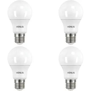 لمبة LED فينوس 19 واط 1900 لومن أصفر عبوة 4 قطع E27