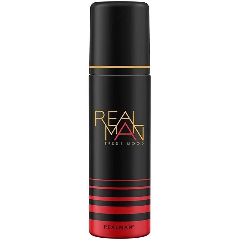 بخاخ جسم Real Man فريش مود بعطر رجالي مميز بحجم 150 مل