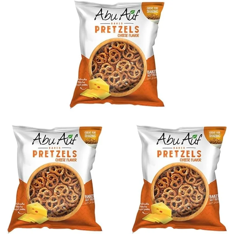 بريتزل أبو عوف بالجبنة 250 جم
