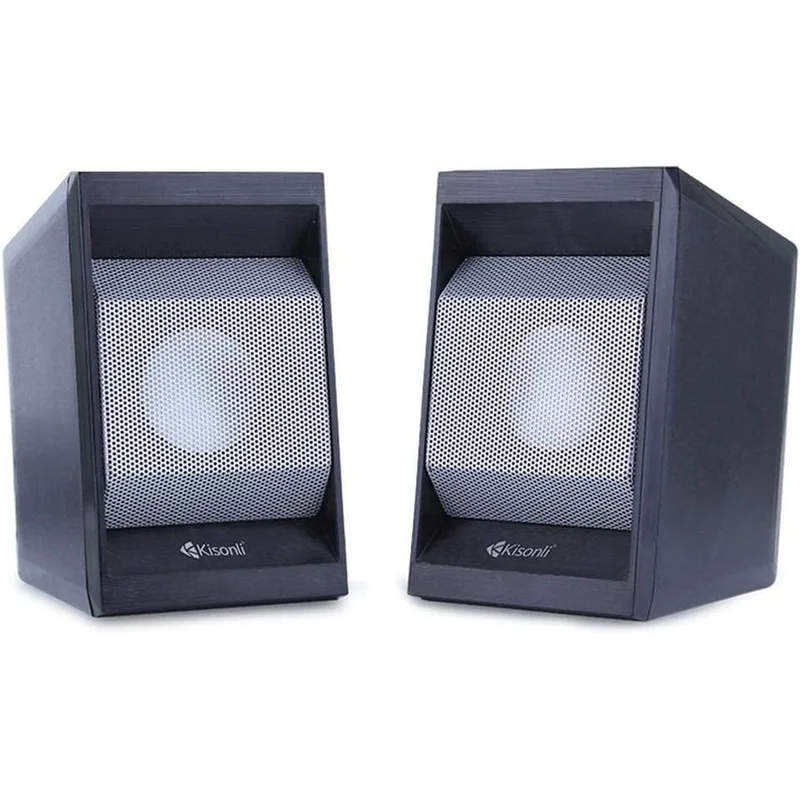 سماعة كمبيوتر ومحمول من KisonliT-006 بمنفذ USB وAUX
