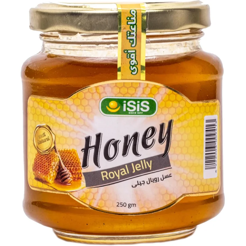 عسل إيزيس بالغذاء الملكي 250 جم