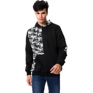 سويت شيرت رجالي بغطاء رأس وتصميم عسكري من سيزر