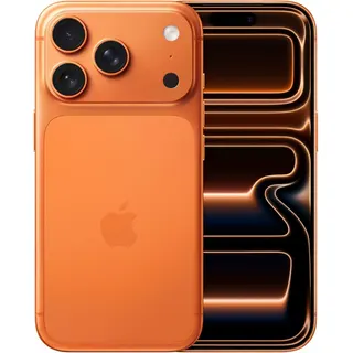 ابل آيفون 17 برو (256 جيجابايت) برتقالي كوني مع Face ID وضمان رسمي سنتين