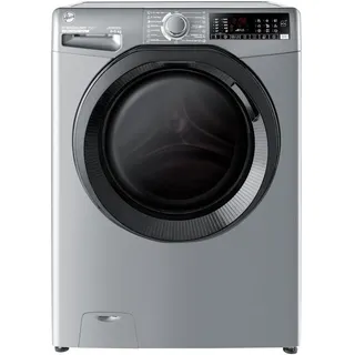 غسالة هوفر H-WASH 350 برو تحميل أمامي 8 كجم فضي