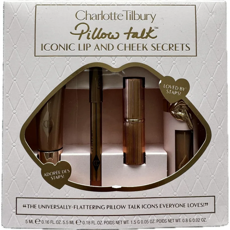 مجموعة أحمر شفاه وخدود من Charlotte Tilbury