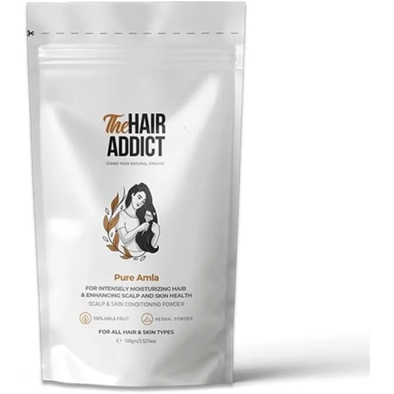 مسحوق الأملا النقي للشعر من The Hair Addict - 100 جم