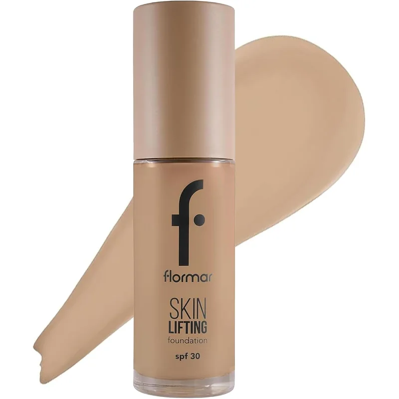 كريم أساس بمفعول شد للبشرة من Flormar درجة 130 Spiced Sand