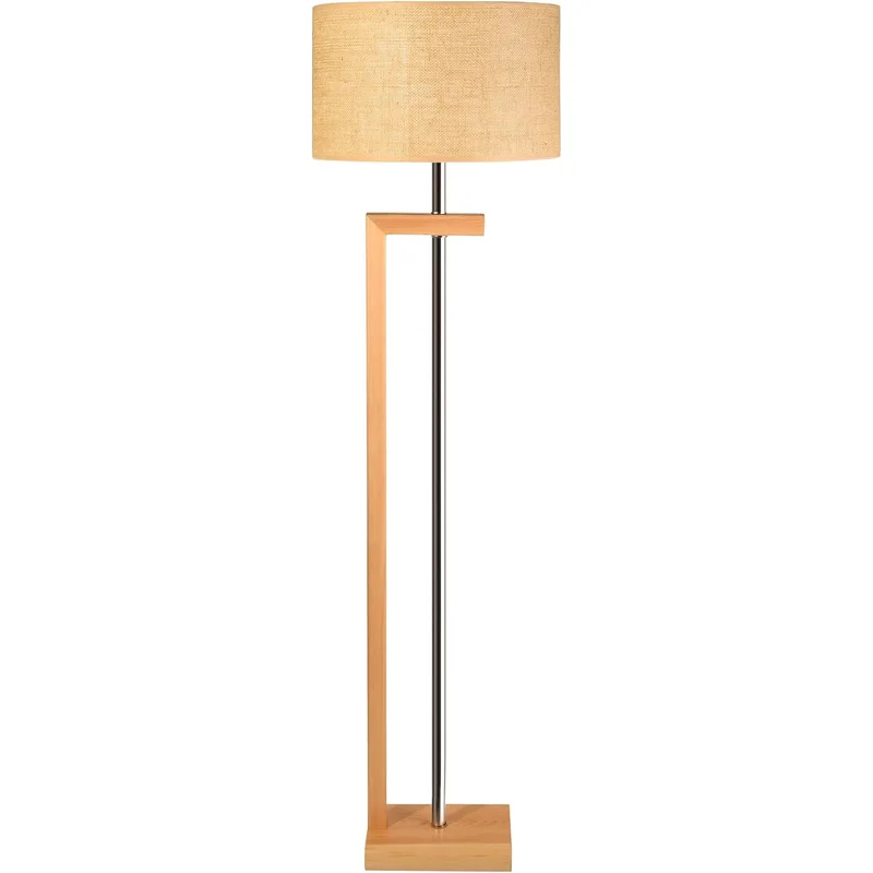 مصباح أرضي خشبي من El-Rawda Lighting