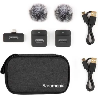 نظام ميكروفون لاسلكي من Saramonic للتصوير الاحترافي