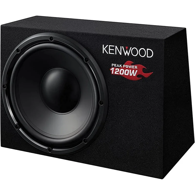 سماعة Kenwood مضخمة 30 سم مع صندوق ضحل