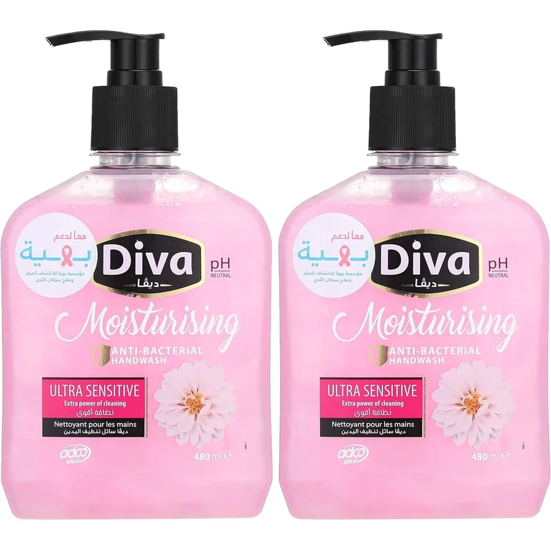 صابون سائل لليدين من Diva لنعومة فائقة