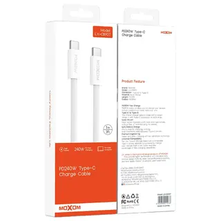 كابل شحن Type-C إلى Type-C من Moxom