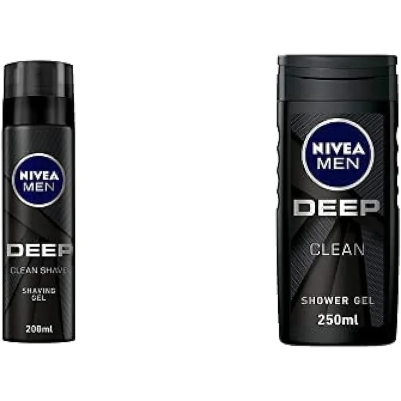 مجموعة جل حلاقة واستحمام ديب من NIVEA