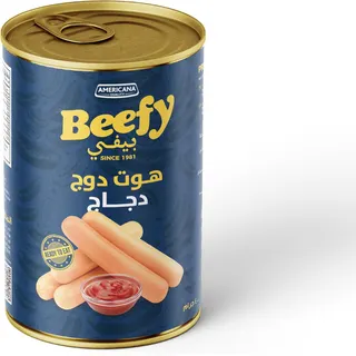 نقانق كوكتيل دجاج ولحم بقري من أمريكانا
