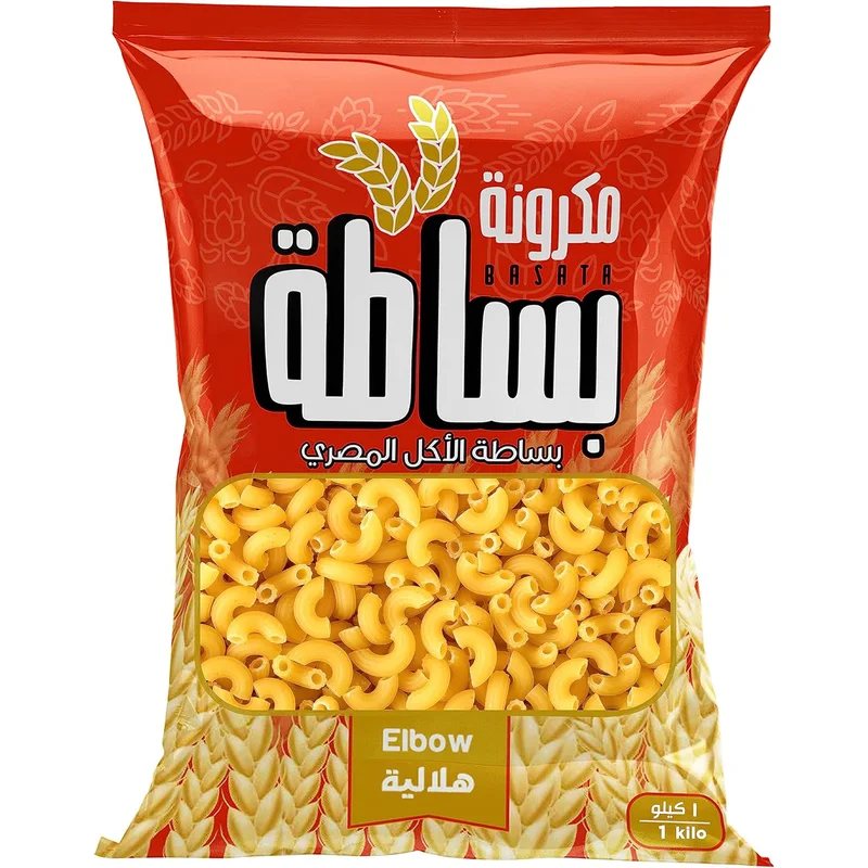 مكرونة هلالية من Basata بحجم 1 كجم