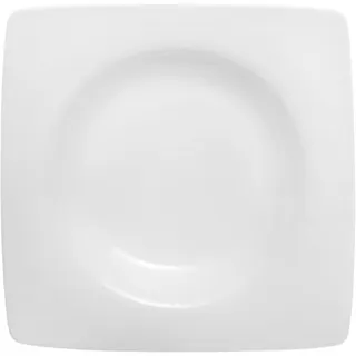 طبق غويط خزفي مربع أبيض من Royal Porcelain