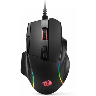 ماوس جيمنج سلكي من Redragon بدقة 24,000 DPI و10 أزرار للبرمجة