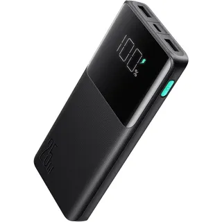 باور بانك Joyroom ميني 10000mAh مع كابل لانيارد - أسود