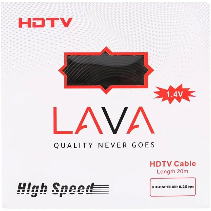 كابل HDMI مسطح بطول 20 متر من Generic