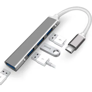 موزع USB Type-C من Exon - 4 منافذ USB 3.0