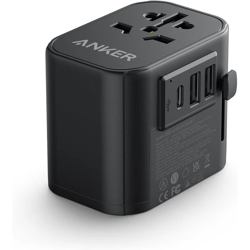 شاحن أنكر PowerExtend 30W مع محول سفر