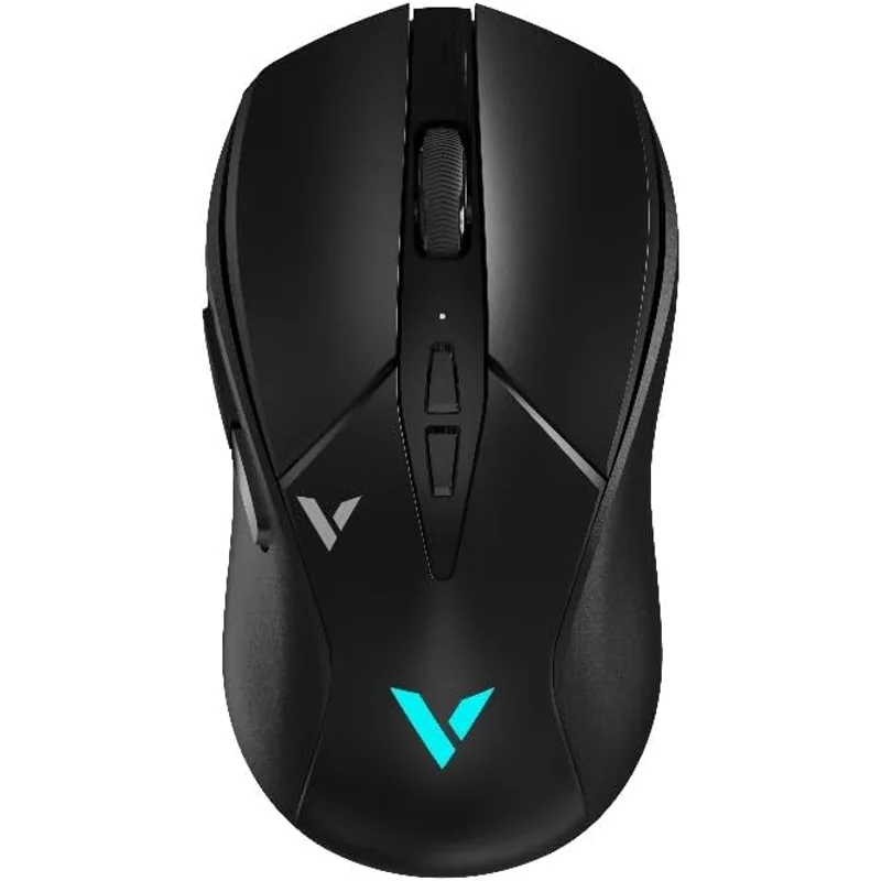 ماوس ألعاب لاسلكي وسلكي من Rapoo V300L - أسود