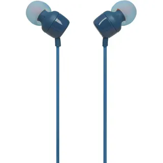 سماعة أذن JBL TUNE 110 سلكية باللون الأزرق