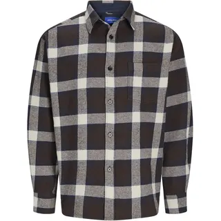 قميص فلانيل رجالي بأكمام طويلة من Jack & Jones لإطلالة كاجوال