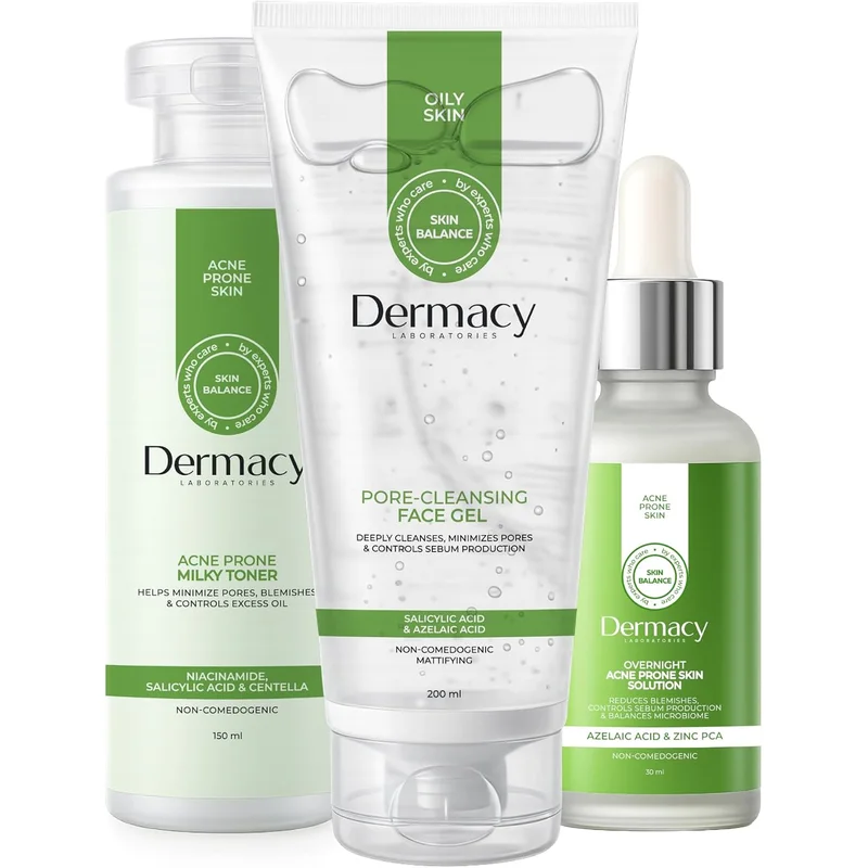 مجموعة Dermacy لمكافحة حب الشباب