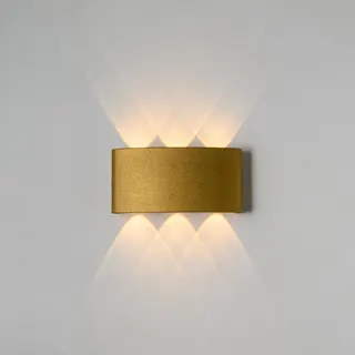 أبليك حائط LED عصري بإضاءة علوية وسفلية من الروضة