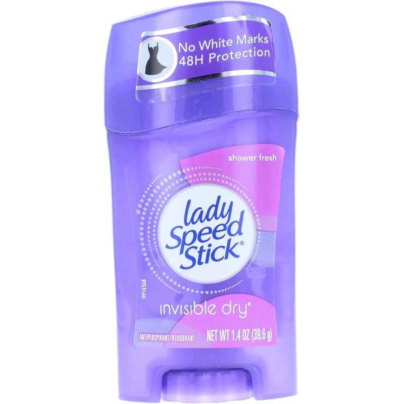 مزيل عرق نسائي من Lady Speed Stick برائحة الاستحمام المنعش