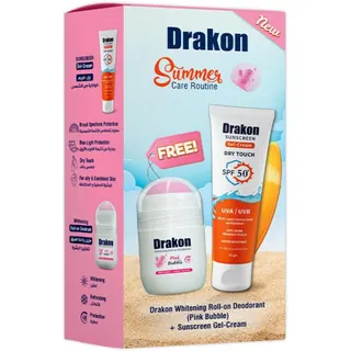 رول أون مزيل عرق وكريم واقي شمس من Drakon