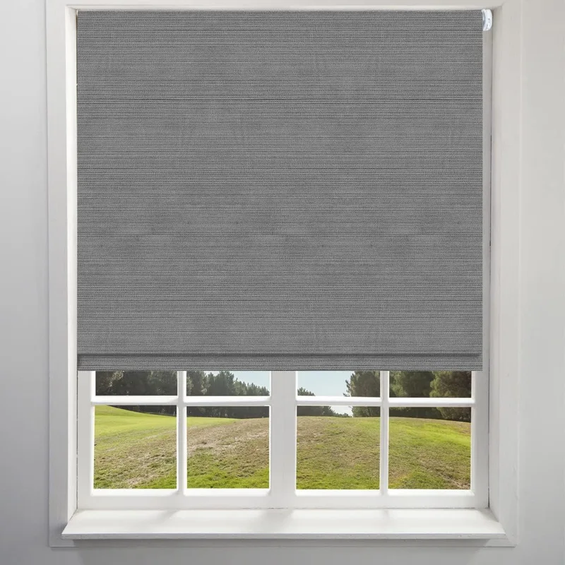 ستارة رول شمسية من Home Gallery نصف تعتيم 200×200 سم رمادي