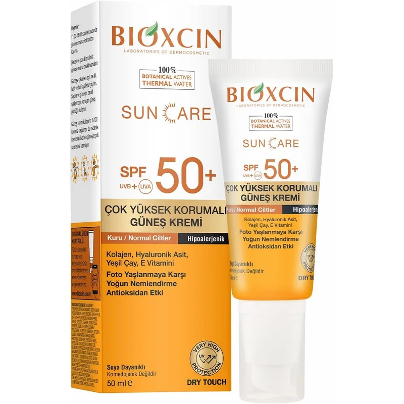 واقي شمس من Bioxcin SPF 50 - حماية عالية جدًا 50 مل