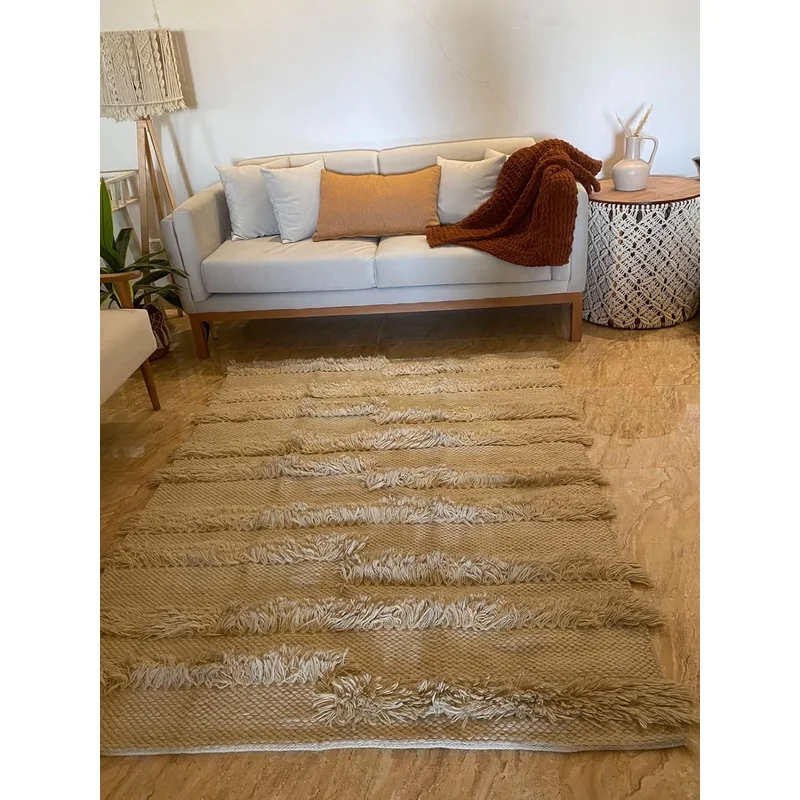 سجادة كليم مصرية منسوجة يدويًا من Macrame Store