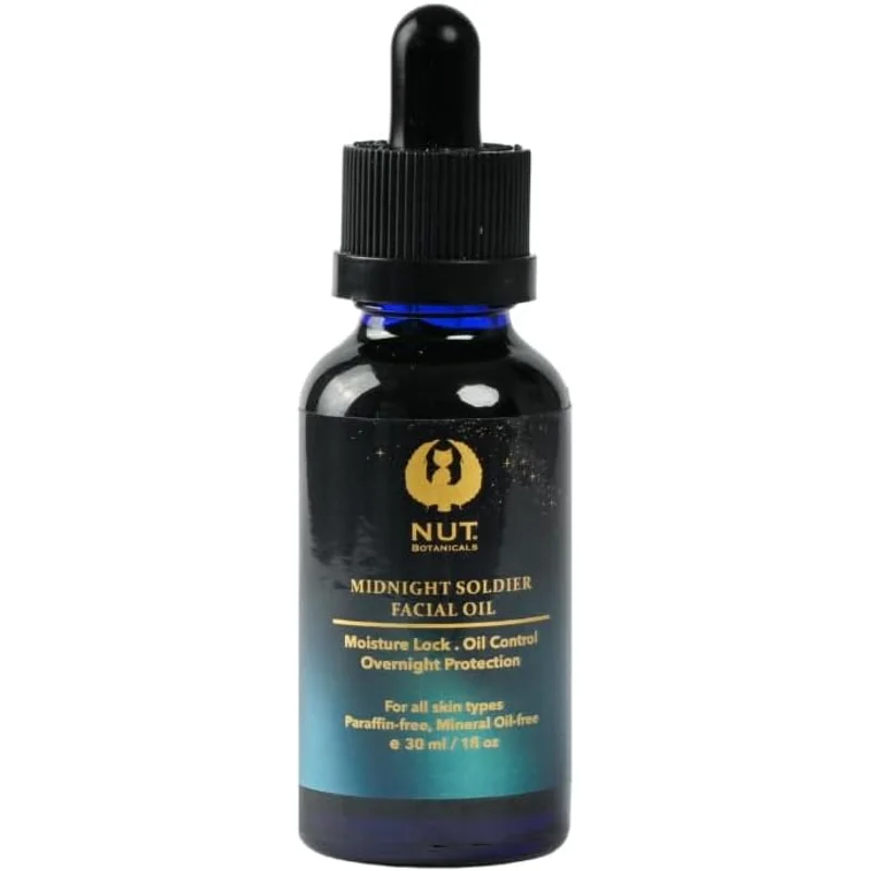 زيت للوجه من NUT Botanicals بتركيبة 6 زيوت و30 مل