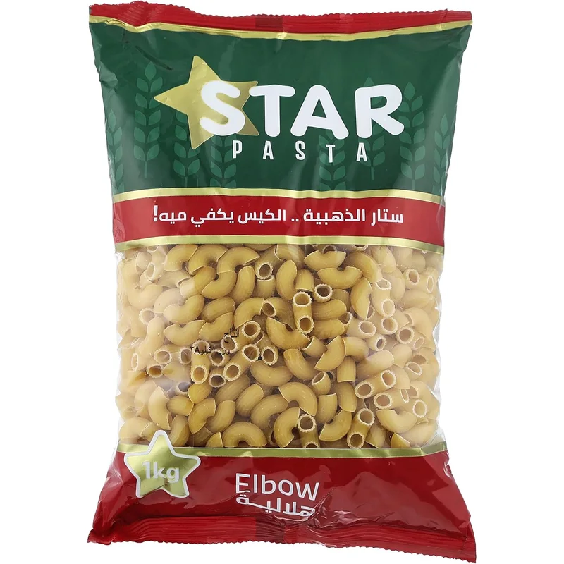 معكرونة ايلبو من Star وزن كيلوجرام