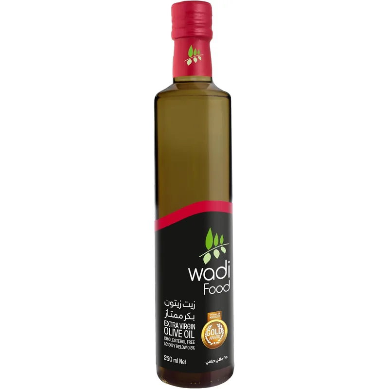 زيت زيتون بكر ممتاز من Wadi Food