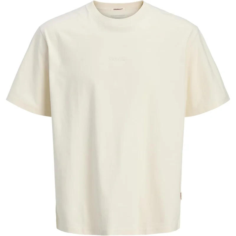 تي شيرت قطني أساسي رجالي من JACK & JONES