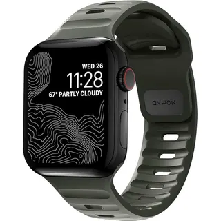 سوار ساعة iWatch سيليكون مموج 42/44/45/49 مللي