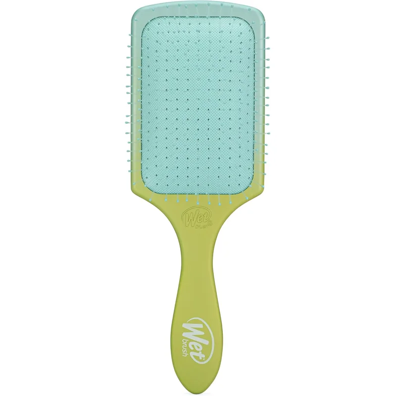 فرشاة تسريح WetBrush خضراء/زرقاء للشعر الطويل