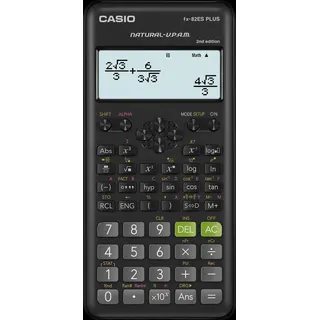 آلة حاسبة علمية كاسيو FX-82ESPLUS-2WDTV - أسود