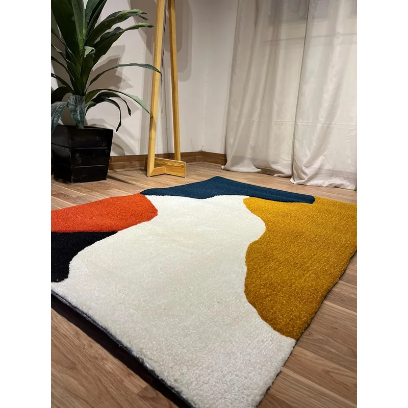 سجادة كليم يدوية 70×140 سم بألوان متعددة من Kilim Studio