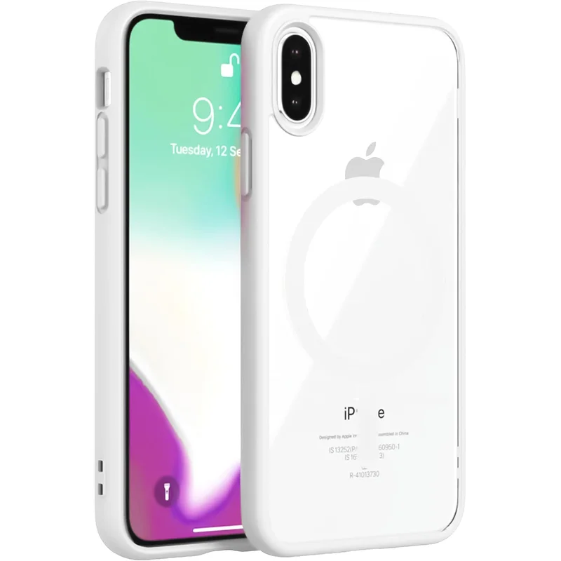 جراب شفاف مغناطيسي لآيفون XS Max من Dl3 Mobilak