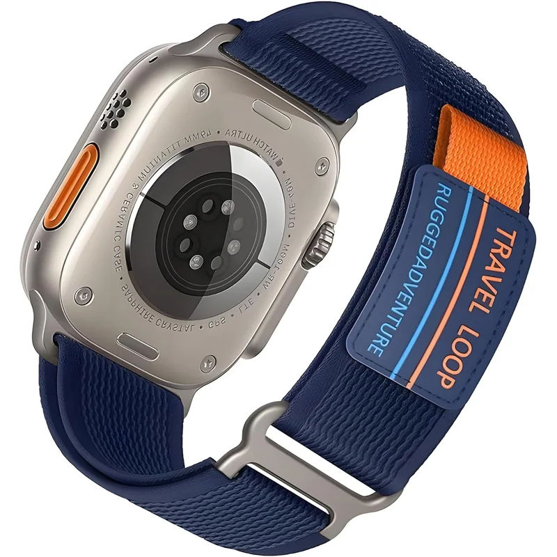 سوار نايلون لساعة iWatch مقاسات 49-42 ملم