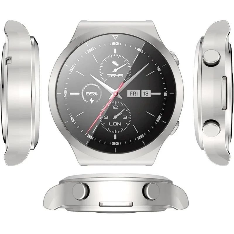 غطاء حماية مع حماية شاشة لساعة Huawei Watch GT 2 Pro 46mm